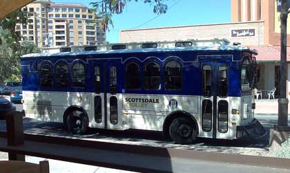 Scottsdale trolley bus
