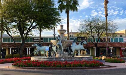Scottsdale horse sculpture