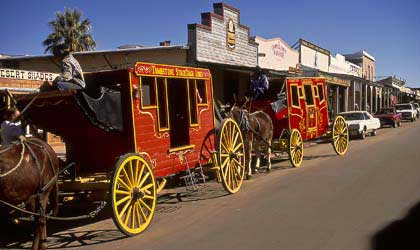 Tombstone stagecoaches